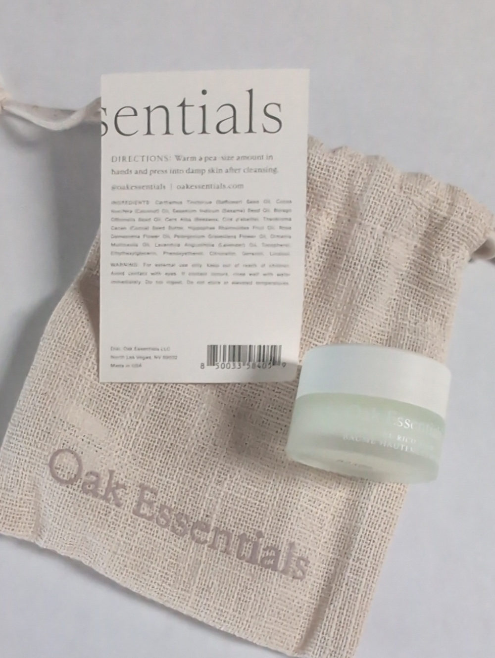 Oak Essential Moisture Rich Balm - Picture 2 of 3